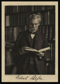Schäfer, Dietrich (1845-1929) Historiker und Publizist