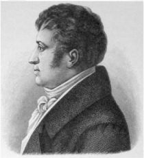 Schlegel, August Wilhelm von (1767-1845) Übersetzer, Schriftsteller, Kulturhistoriker