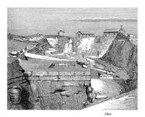 Nr. 05 Ausgrabung unter dem Tempel der Pallas Athene.