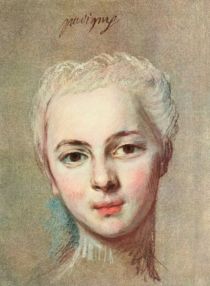 Unbekanntes Mädchen um 1820