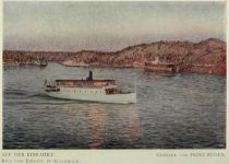 02 Auf der Einfahrt. Bild vom Einlauf in Stockholm. Gemälde von Prinz Eugen.