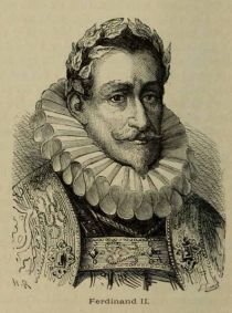 Ferdinand II. (1578-1637) Kaiser des heiligen Römischen Reiches