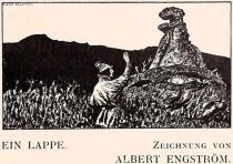 28 Ein Lappe. Zeichnung von Albert Engström