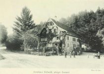 Sihlwald-Forsthaus am Ende des 19. Jahrhunderts