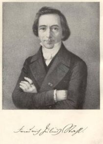 Stahl, Friedrich Julius (1802-1861) Rechtsphilosoph, Jurist, preußischer Kronsyndikus, Politiker
