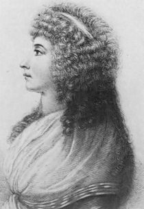 Stein, Charlotte Freifrau von (1742-1827) Hofdame der Herzogin Anna Amalia und enge Freundin Goethes