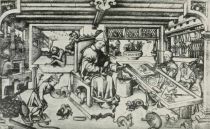 006 Meister der Liebesgärten, Mitte 15. Jahrhundert. St. Eligius in der Goldschmiedewerkstadt