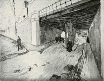 060 Eisenbahnbrücke. Van Gogh, Vincent