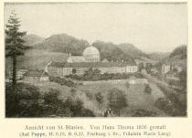 Ansicht vob St. Blasien. Hans Thoma (1856)