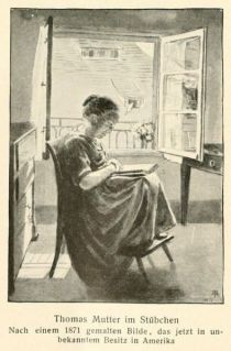 Thomas Mutter im Stübchen. 1871