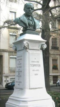 Töpffer, Rodolphe - Denkmal in Genf