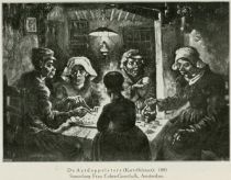 De Aardappeleters (Kartoffelesser). 1885 Sammlung Frau Cohen-Gosschalk, Amsterdam