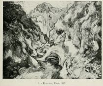 Le Ravin, Ende 1889.