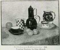 Stillleben mit Kaffeeservice. 1888. Sammlung Sternheim, La Hulpe (Brüssel). 