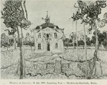 Mairie in Auvers. 14. Juli 1890. Sammlung Paul v. Mendelssohn-Bartholdy, Berlin.