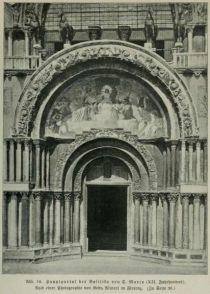 014 Hauptportal der Basilika von S. Marco (XII. Jahrhundert)