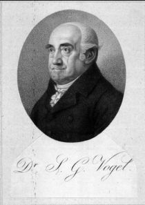 Vogel, Gottlieb Samuel Dr. med. (1750-1837) Professor der Medizin in Rostock, Badearzt in Doberan-Heiligendamm, gilt als Vater des deutschen Seebades