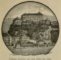 Kufstein - Festung mit Hotel zur Post