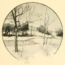 Bachlauf in der Winterlandschaft, James Thomson 