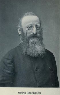 Ludwig Anzengruber (1839-1889) öterreichischer Schriftsteller